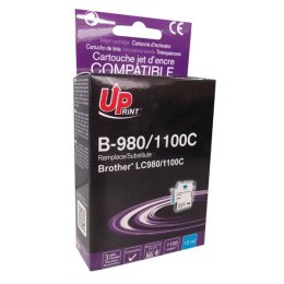 UPrint kompatybilny ink / tusz z LC-980C, cyan, 12ml, B-980C, dla Brother DCP-145C, 165C