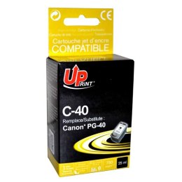 UPrint kompatybilny ink / tusz z PG40, black, 25ml, C-40B, dla Canon iP1600, 2200, MP150, 170, 450