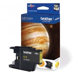 Brother oryginalny ink / tusz LC-1240Y, yellow, 600s, Brother MFC-J6910DW