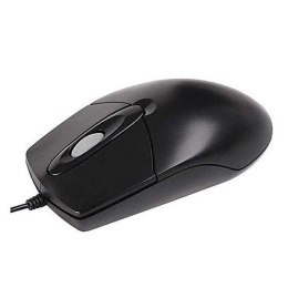 A4Tech Mysz OP-760 Black, 800DPI, optyczna, 3kl., przewodowa USB, czarna, klasyczna