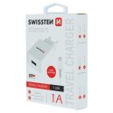 SWISSTEN Zasilacz / sieciowy adapter 5W, 1 port, USB-A, kabel Lightning Mfi, Smart IC