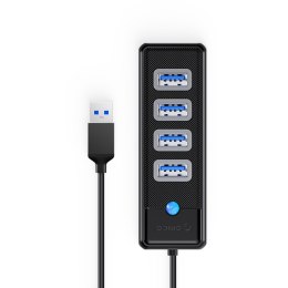 Orico Hub USB-A 4x USB-A 3.1 czarny