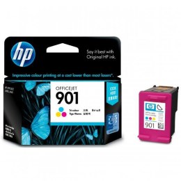 HP oryginalny ink / tusz CC656AE, HP 901, color, 360s, 9ml, HP OfficeJet J4580