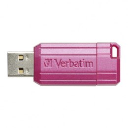 Verbatim USB pendrive  USB 2.0, 128GB, Store,N,Go PinStripe, różowy, 49460, do archiwizacji danych