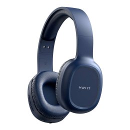 Bezprzewodowe Słuchawki gamingowe Havit H2590BT PRO niebieskie