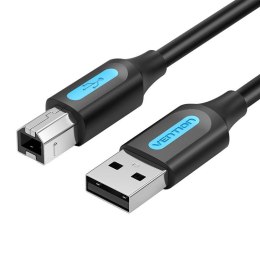 Kabel USB 2.0 A do B Vention COQBD 0.5m (czarny)