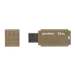 Goodram USB pendrive  USB 3.0, 32GB, UME3 ECO FRIENDLY, brązowy, UME3-0320EFR11, USB A, z osłoną