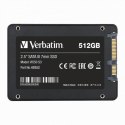 Dysk SSD wewnętrzny Verbatim wewnętrzny SATA III, 512GB, GB, Vi550, 49352, 560 MB/s-R, 535 MB/s-W
