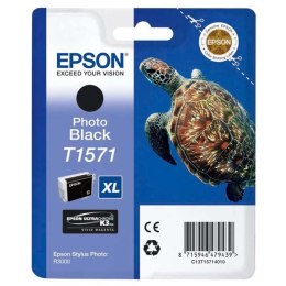 Epson oryginalny ink / tusz C13T15714010, photo black, 25,9ml, Epson Stylus Photo R3000