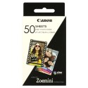 Canon ZINK Photo Paper, foto papier, bez marginesu typ połysk, Zero Ink typ biały, 5x7,6cm, 2x3", 50 szt., 3215C002, termo,Canon