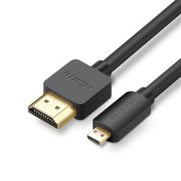 Kabel micro HDMI - HDMI UGREEN 4K 3D 2m (czarny)