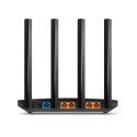 TP-LINK router Archer C6 V3 2.4GHz i 5GHz, extender/ wzmacniacz, access point, IPv6, 1200Mbps, zewnętrzna anténa, 802.11ac, Połą