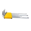 Zestaw kluczy imbusowych Deli Tools EDL3090, 1.5-10mm (srebrny)
