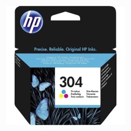 HP oryginalny ink / tusz N9K05AE, HP 304, Tri-color, 100s, HP DeskJet 2620,2630,2632,2633,3720,3730,3732,3735