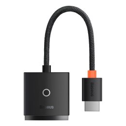 Adapter HDMI do VGA Baseus Lite Series z audio (czarny)