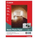 Canon Matte Photo Paper, foto papier, matowy, biały, A4, 170 g/m2, 50 szt., MP-101 A4, atrament