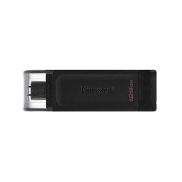 Kingston USB pendrive  USB 3.0, 128GB, DataTraveler 70, czarny, DT70/128GB, USB C