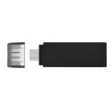 Kingston USB pendrive  USB 3.0, 128GB, DataTraveler 70, czarny, DT70/128GB, USB C
