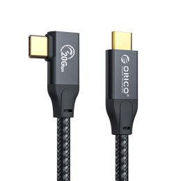 Orico Kabel USB-C kątowy, 20 Gbps, 4K, 100W, 3 m