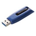 Verbatim USB pendrive USB 3.0, 64GB, V3 MAX, Store N Go, niebieski, 49807, USB A, z wysuwanym złączem