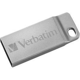 Verbatim USB pendrive USB 2.0, 64GB, Metal Executive, Store N Go, srebrny, 98750, USB A, z oczkiem na brelok