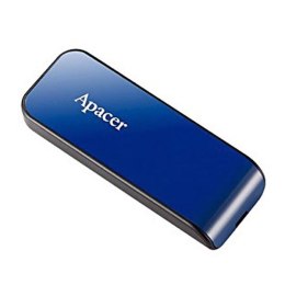 Apacer USB pendrive USB 2.0, 32GB, AH334, niebieski, AP32GAH334U-1, USB A, z wysuwanym złączem