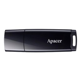 Apacer USB pendrive USB 2.0, 16GB, AH336, czarny, AP16GAH336B-1, USB A, z osłoną