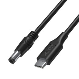 Kabel zasilający do laptopa 65W USB-C - DC5,5mm