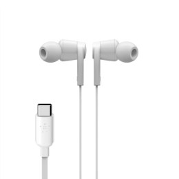 Belkin USB-C IN-EAR HEADPHONE White