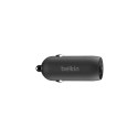 Belkin 30W USB PD CAR CHARGER WITH PPS, BLK