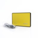 Orico Obudowa HDD/SSD 2,5" USB 3.1 żółta