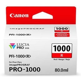Canon oryginalny ink / tusz 0554C001, red, 5355s, 80ml, PFI-1000R, Canon imagePROGRAF PRO-1000
