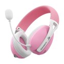 Słuchawki gamingowe Havit Fuxi H1 2.4G (różowe)