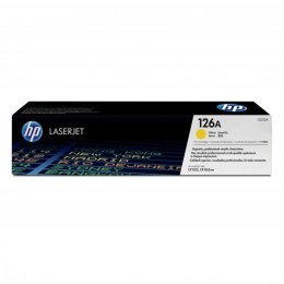 HP oryginalny toner CE312A, yellow, 1000s, HP 126A, HP LaserJet Pro CP1025, 1025nw, MFP M175, O