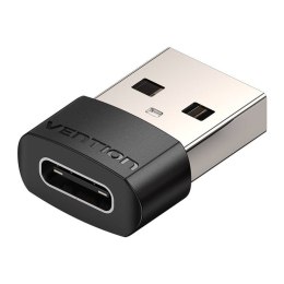 Adapter USB 2.0 męski na USB-C żeński Vention CDWB0 Czarny PVC