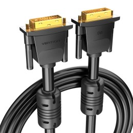 Kabel DVI(24+1) męsko-męski 1m Vention EAABF (Czarny)