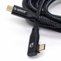 Orico Kabel USB-C kątowy, 20 Gbps, 4K, 100W, 3 m