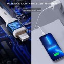 Aukey Kabel USB-C - Lightning MFi 27W silikon 1,8m