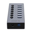 Orico Aktywny hub USB 5Gbps przemysłowy, 7 portów