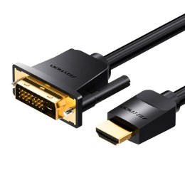 Kabel HDMI do DVI 1.5m Vention ABFBG (Czarny)