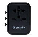 Adapter podróżny World-to-World Verbatim UTA-01 Verbatim, USB-A, czarny