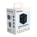 Adapter podróżny World-to-World Verbatim UTA-02 Verbatim, USB-A, USB-C, czarny