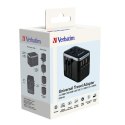 Adapter podróżny World-to-World Verbatim UTA-04 Verbatim, USB-A, USB-C, czarny
