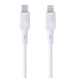 Kabel Aukey CB-NCL2 USB-C do Lightning 1.8m (czarny)