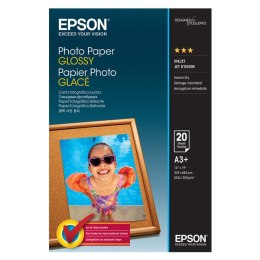 Epson Photo Paper Glossy, C13S042535, foto papier, połysk, biały, A3+, 200 g/m2, do drukarek atramentowych