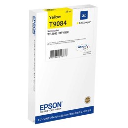 Epson oryginalny ink / tusz C13T908440, T9084, XL, yellow, 39ml, Epson WorkForce Pro WF-6090DW