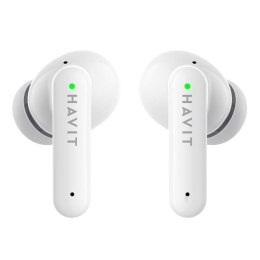 Słuchawki TWS Havit TW967 (białe) Bluetooth 5.1