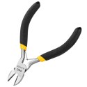 Szczypce tnące boczne Deli Tools EDL20025, 5" (żółte)