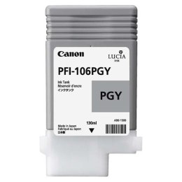 Canon oryginalny ink / tusz PFI-106 PGY, photo grey, 130ml, 6631B001, Canon iPF-6300,6400