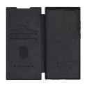 Etui Nillkin Qin Leather Pro do SAMSUNG S23 Ultra (czarne)